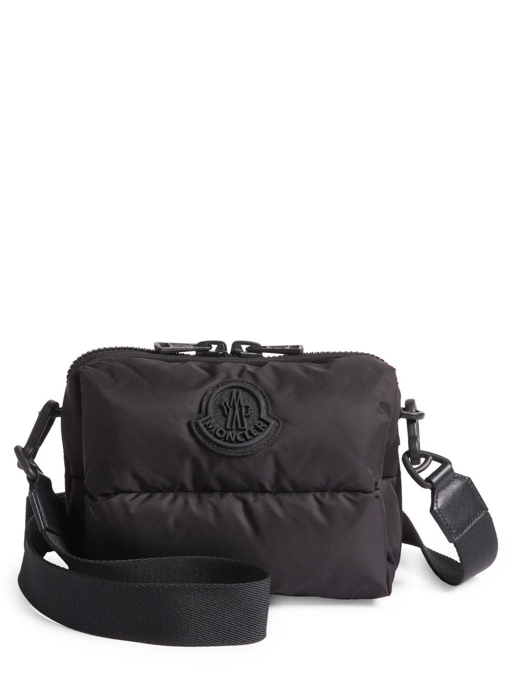 Unisex Moncler Legere Black Nylon Crossbody/Belt Bag